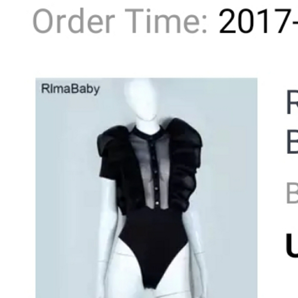 Black bodysuit